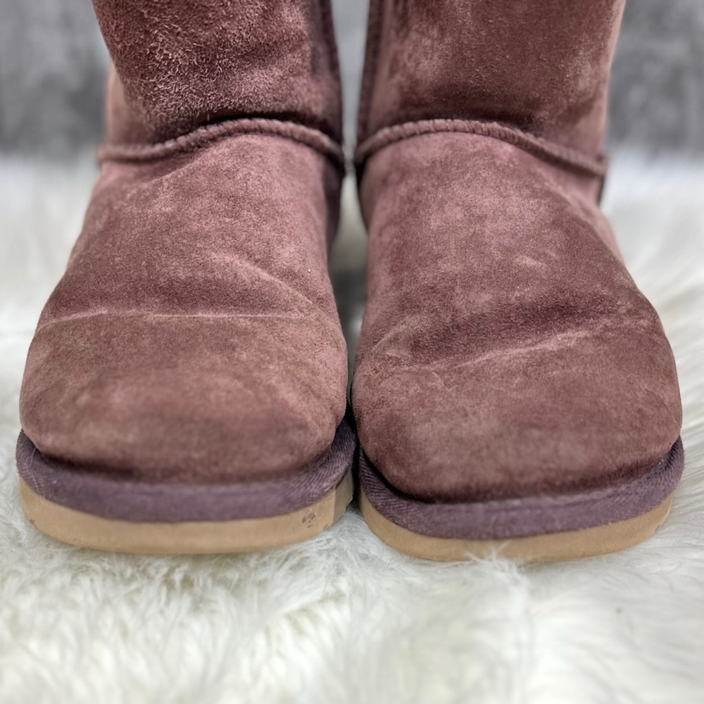 ⭐️UGG Dixi Flora Perforated Bow Ankle Boots [S7600] - Picture 8 of 15